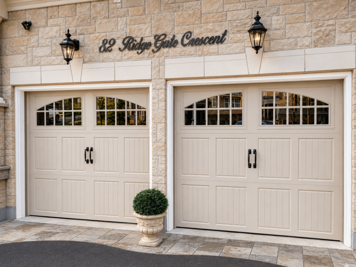 Carriage Court — Sandstone, Arched Thames LP Windows